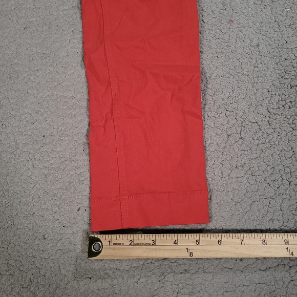 Soft Surroundings Pants Womens XS Ponte Slim Leg Mid Rise Pull On Stretch Pink - Picture 5 of 9